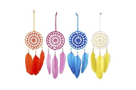 Atrapasueños de tela colores varios