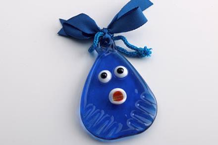 Colgante Eleggua cristal