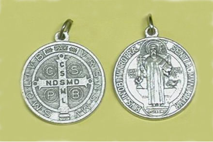 Medalla níquel San Benito