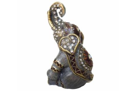 Figura Bebé Elefante dorado