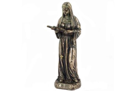 Figura Santa Rita metal