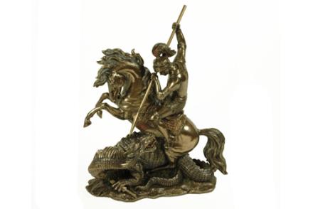 Figura resina San Jordi / San Jorge