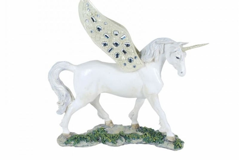 Figura resina Unicornio