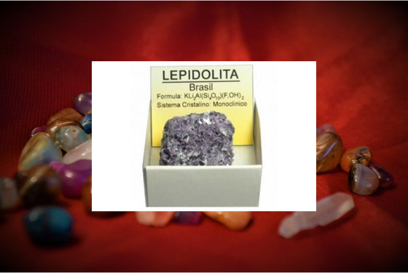 Cajita 4x4cm Lepidolita Brasil