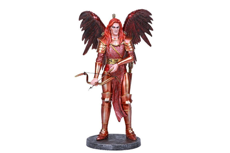 Figura Arcángel San Uriel en color