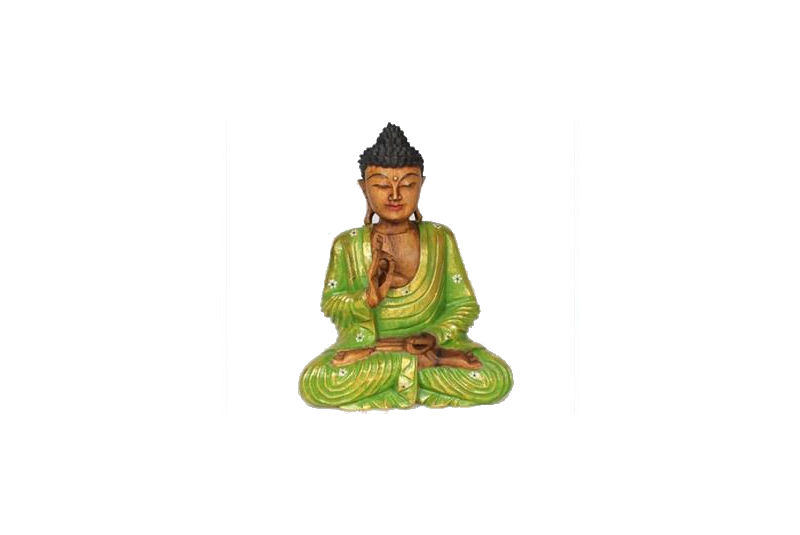 Figura Buda Meditando en Madera