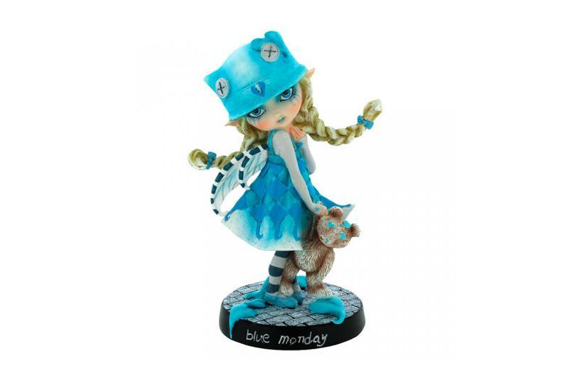 Figura de Hada Dolly Feliz "Teddy"- Lunes Azul