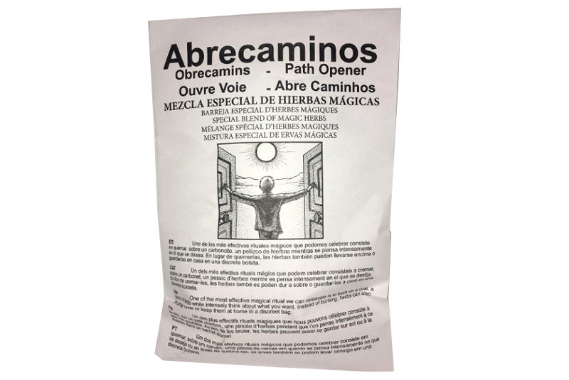 Mezcla Especial Hierbas Abrecaminos