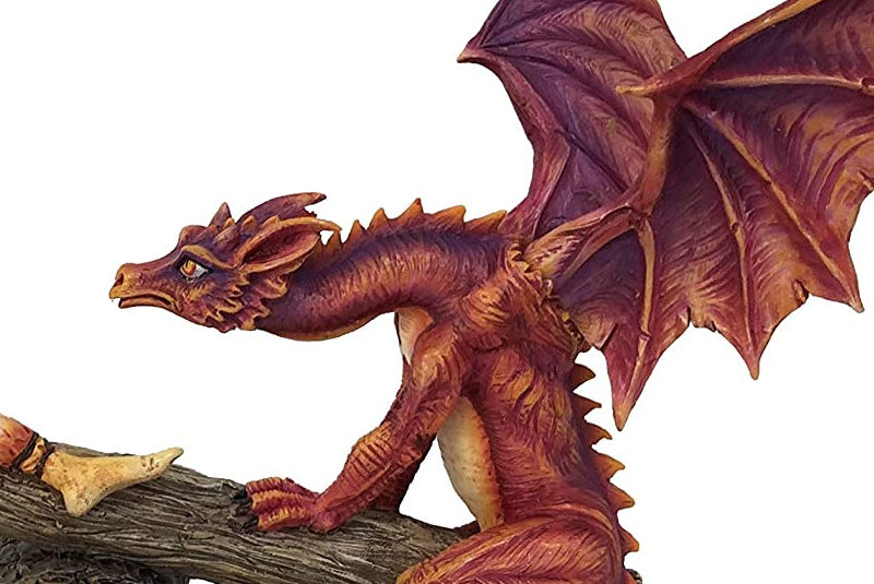 Figura de Hada Ines Jugando con Dragón - Les Alpes - Imagen 4