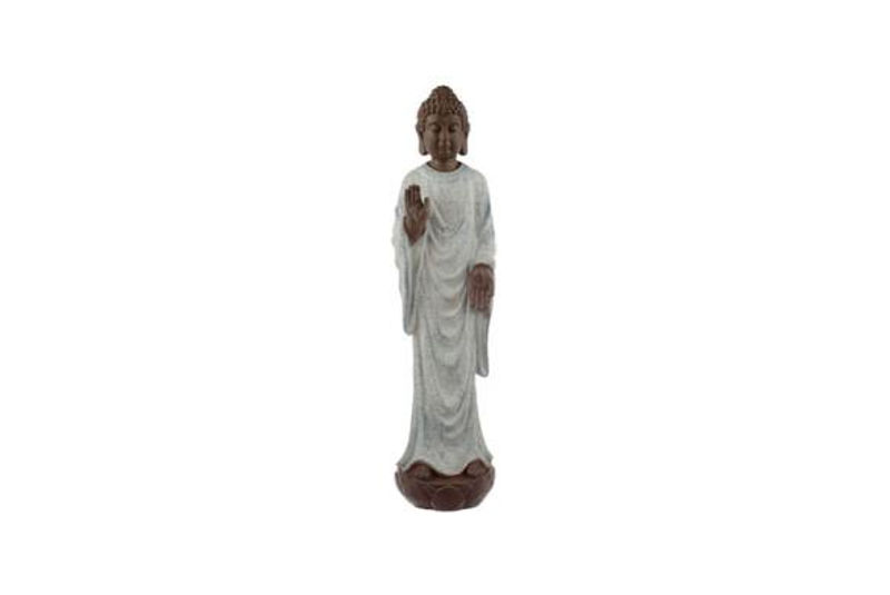 Figura de Buda Tailandés Marrón y Turquesa