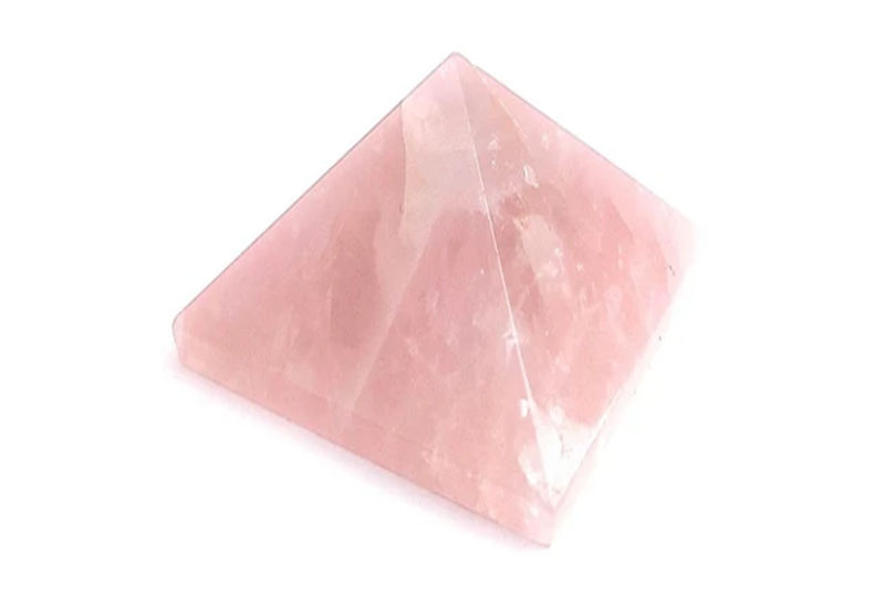 Pirámide de Cuarzo Rosa