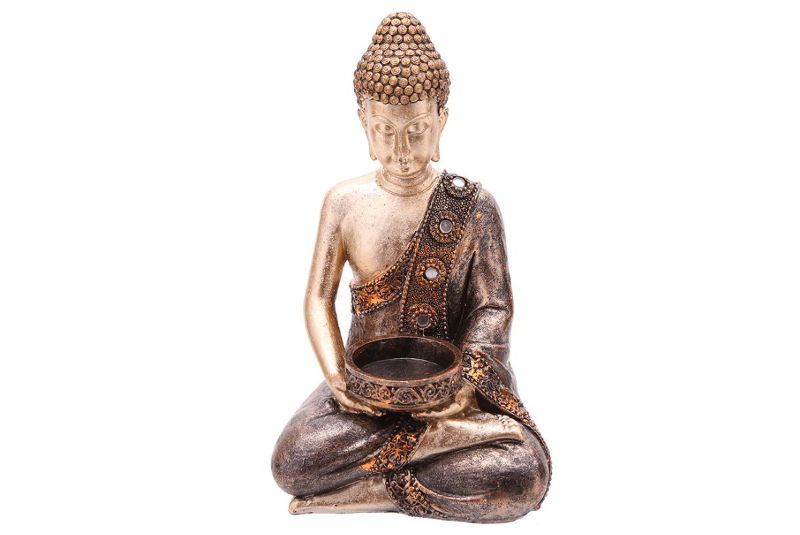 Portavelas de té - Buda Tailandés Sentado