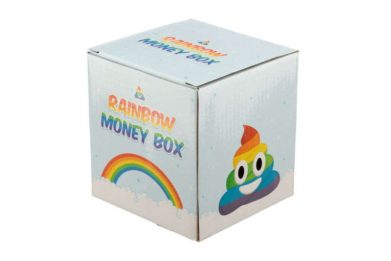 Hucha infantil Emoji Caca Arcoiris - Imagen 3