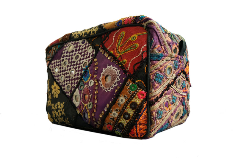 Neceser Patchwork Étnico Cristales