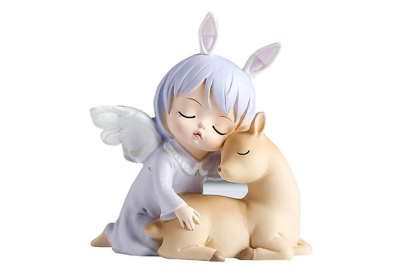 Figura de Angelito con Cervatillo