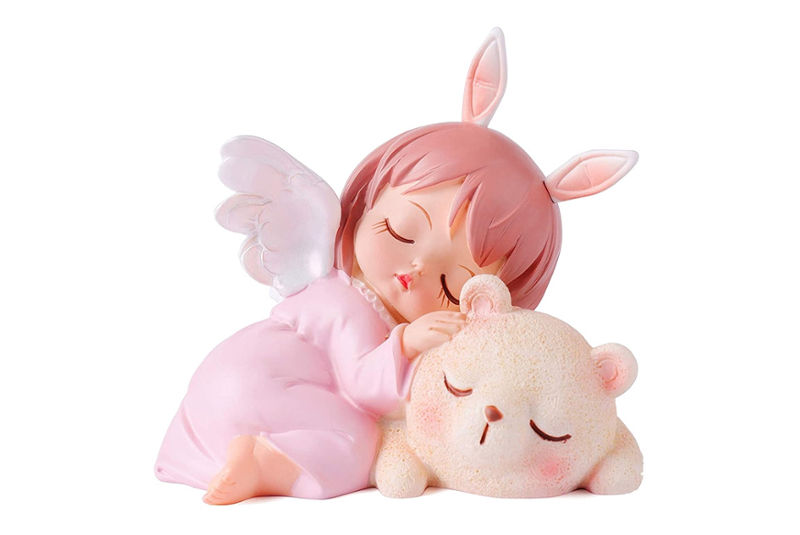 Figura de Angelito con Oso