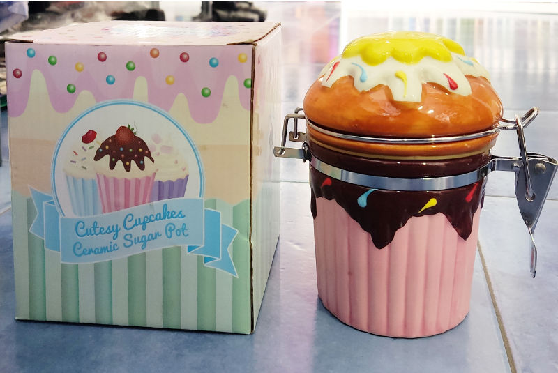 Azucarero Cerámica Cupcake