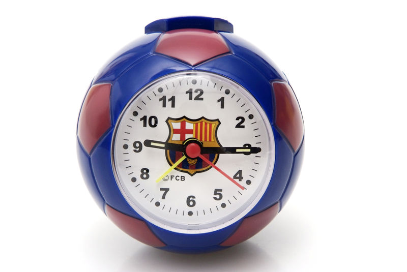 Despertador Balón FC Barcelona Azul