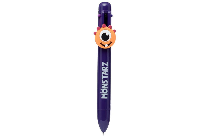 Bolígrafo Multicolor 6 colores Monstarz Naranja