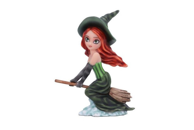 Figura de Bruja Dolly Voladora