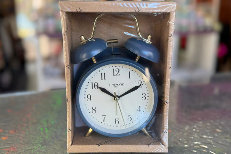 Reloj Despertador Azul