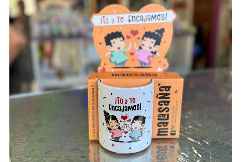 Taza Malasaña - Tú y yo encajamos